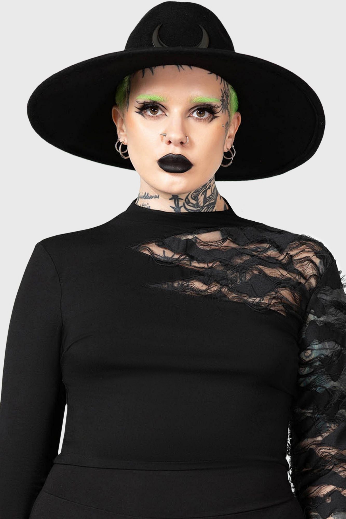 Killstar Crescent Fedora Hoed
