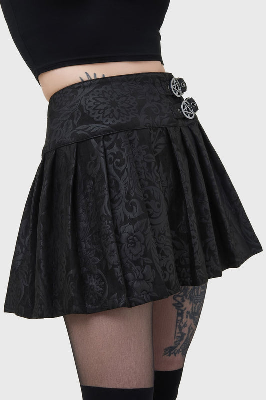 Killstar Bat Girl Minirok Black Lily