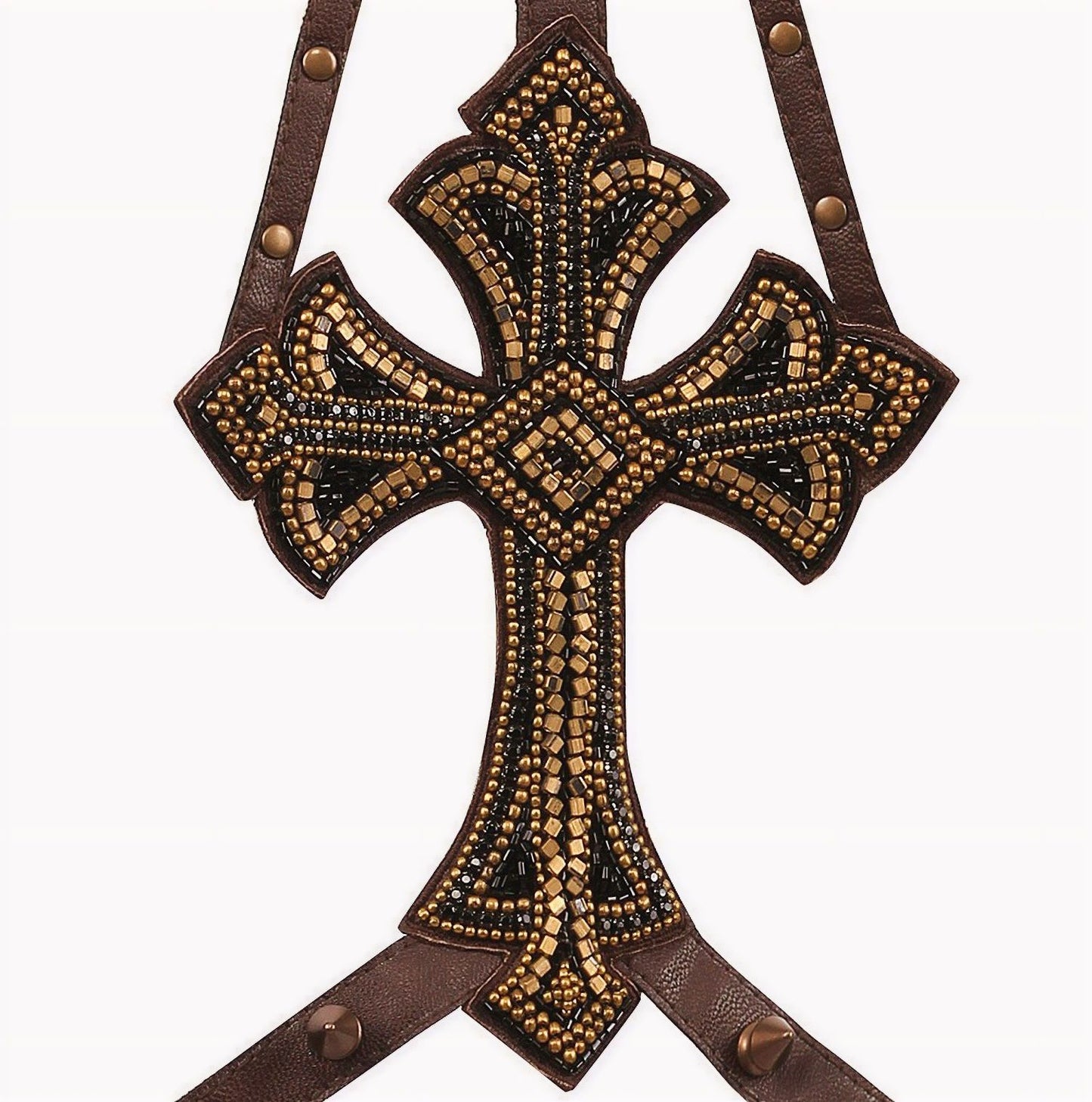 Corset Gear Cross Brown