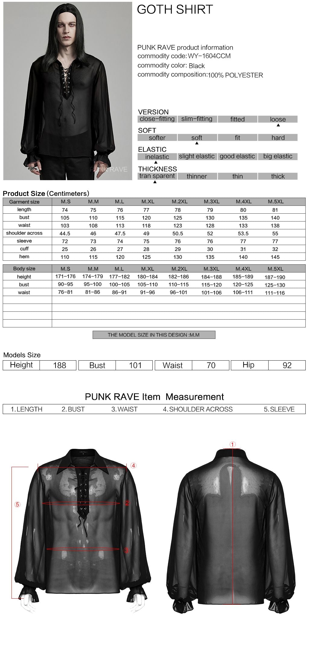 Accused Shirt Zwart