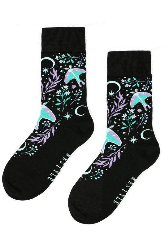 Moonglow Jacquard Sokken