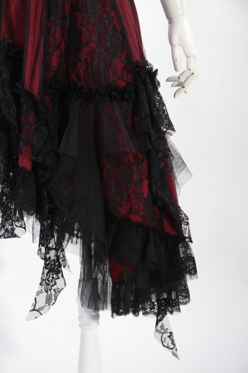 Went Away Rok Rood - Zwart