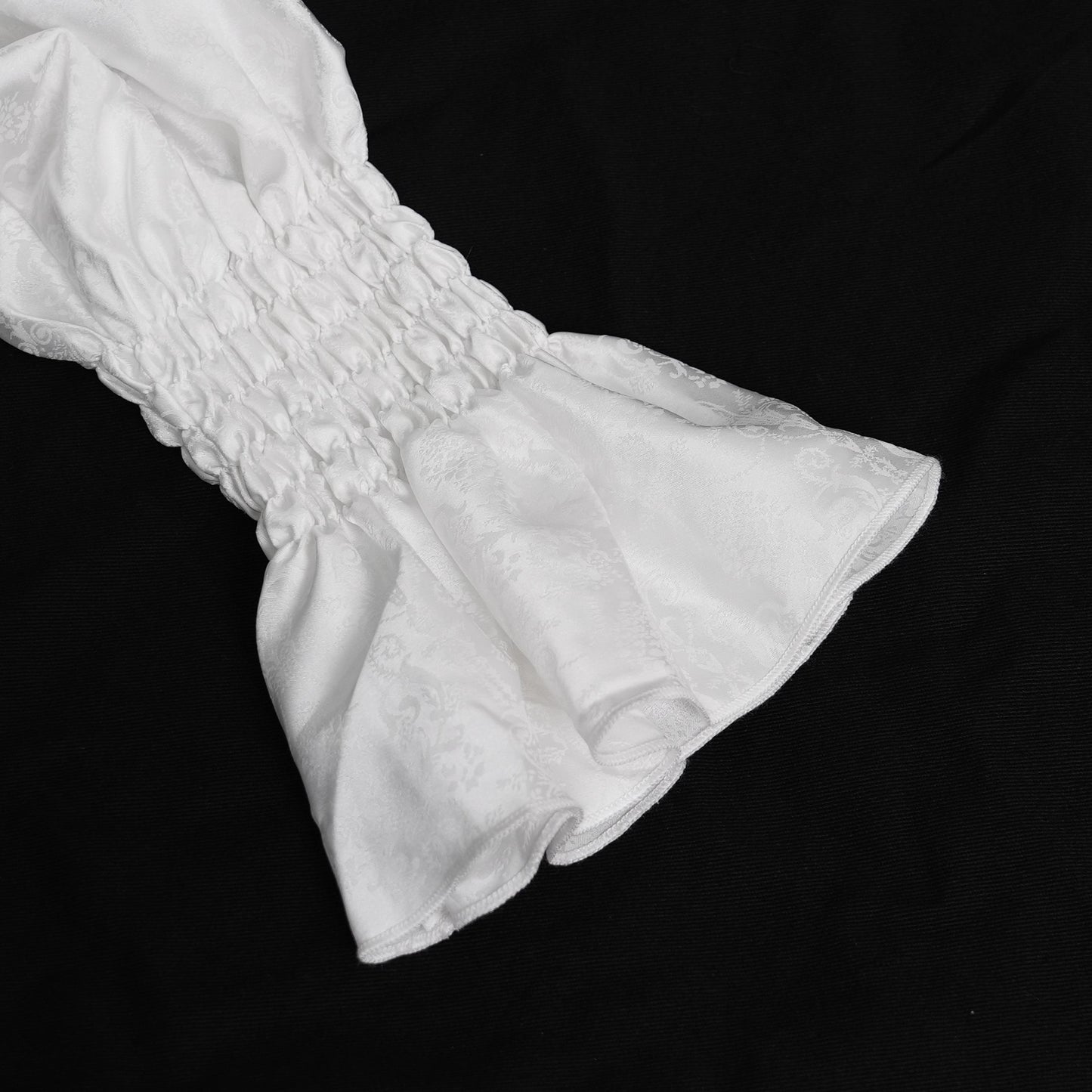 Cuff detail on Devil Fashion SHT12402 men's gothic shirt