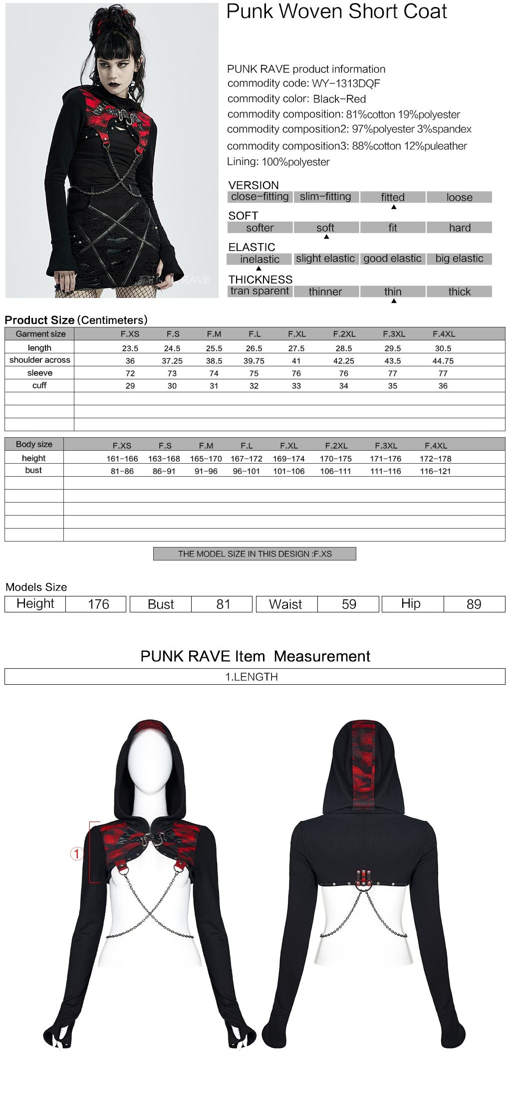 At Last Bolero Black - Red