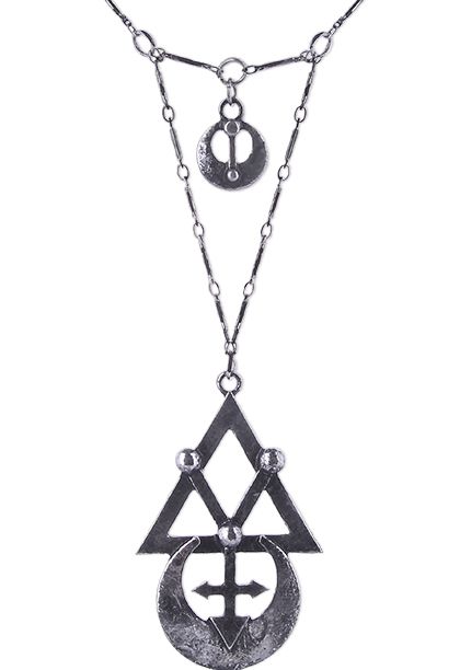 Geometry Silver Halsketting