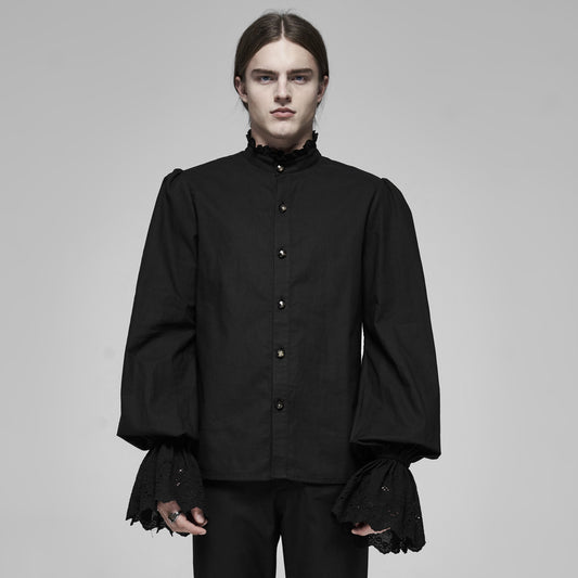 Stand Up Shirt Zwart