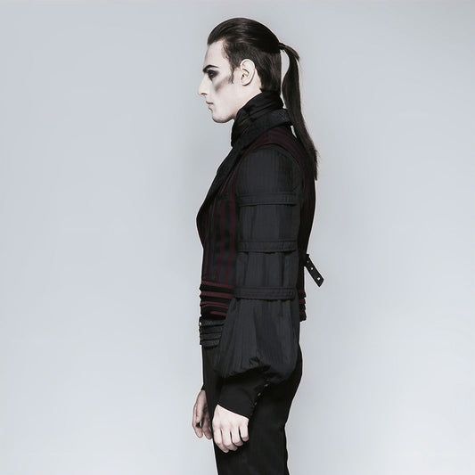 Chaser Gilet Zwart/Bordeaux