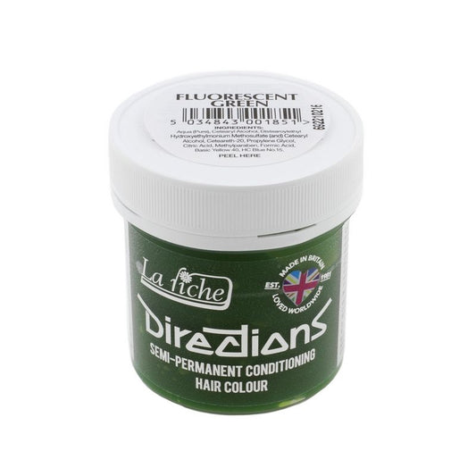 Fluorsecent Green Semi-Permanent Hair Colour