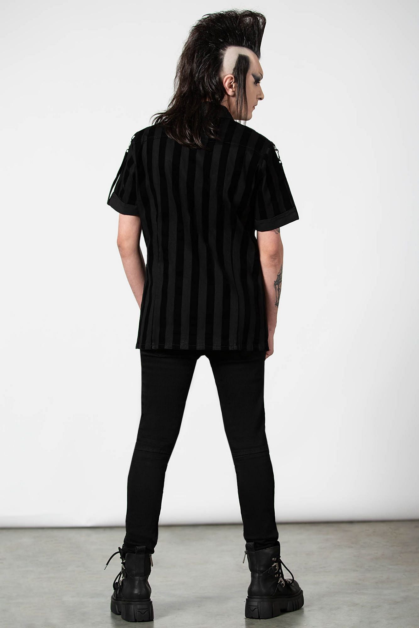 Killstar Wastelands Button-Up Shirt