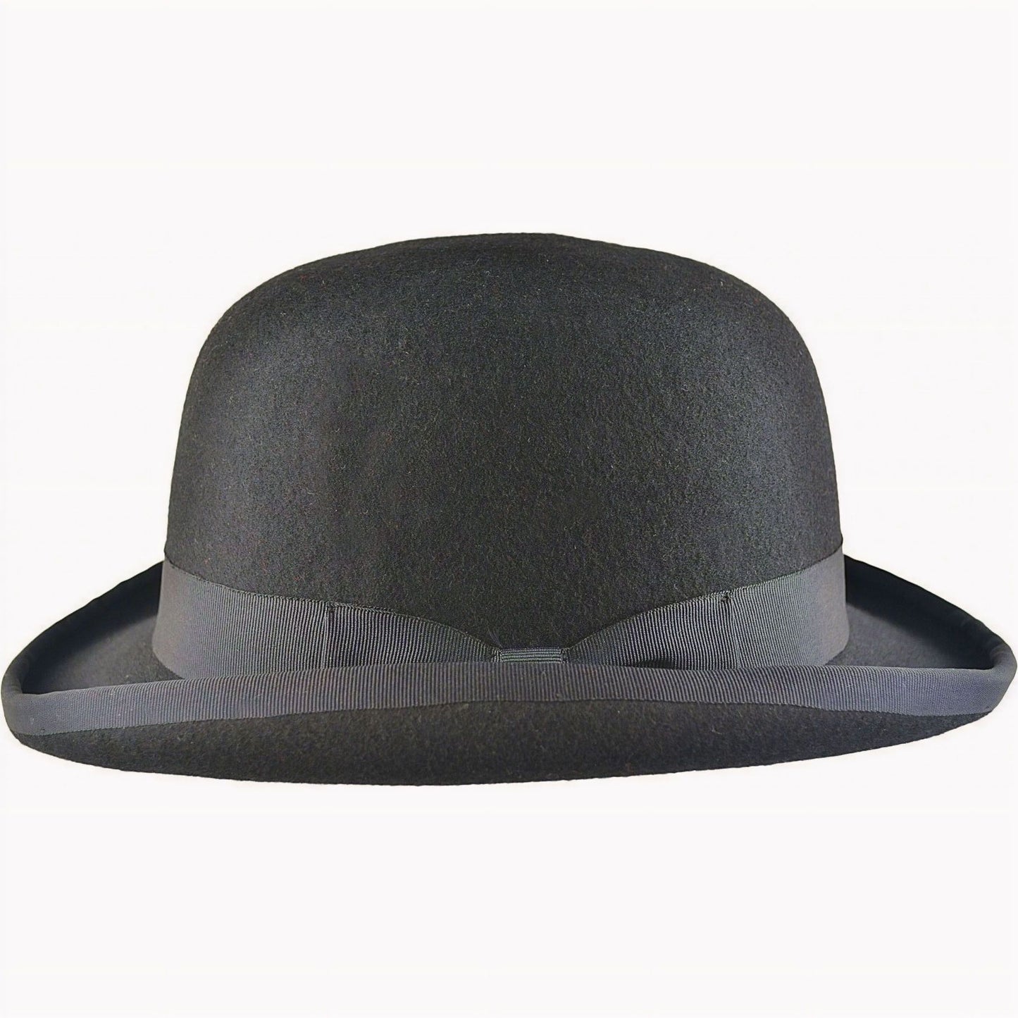 Classic Bowler Hat Wool Felt Black