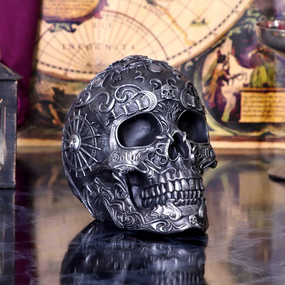 Baphomet's Worship Skull 19,5 cm