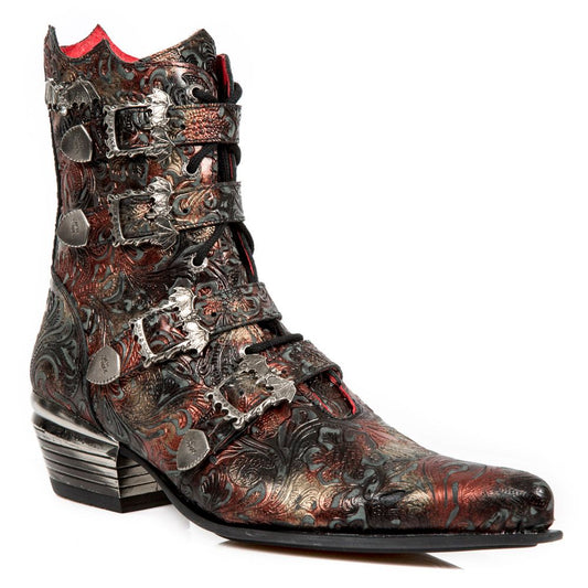 New Rock Enkellaarzen M-WST055-C3