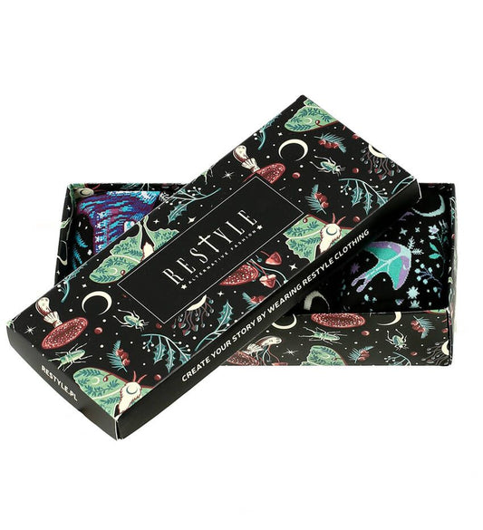 3 Pack Floral Sokken Geschenkverpakking