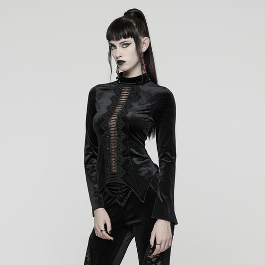 Punk Rave Graveyard Glam Top
