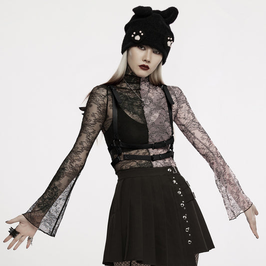 Angel Wings Harness Zwart