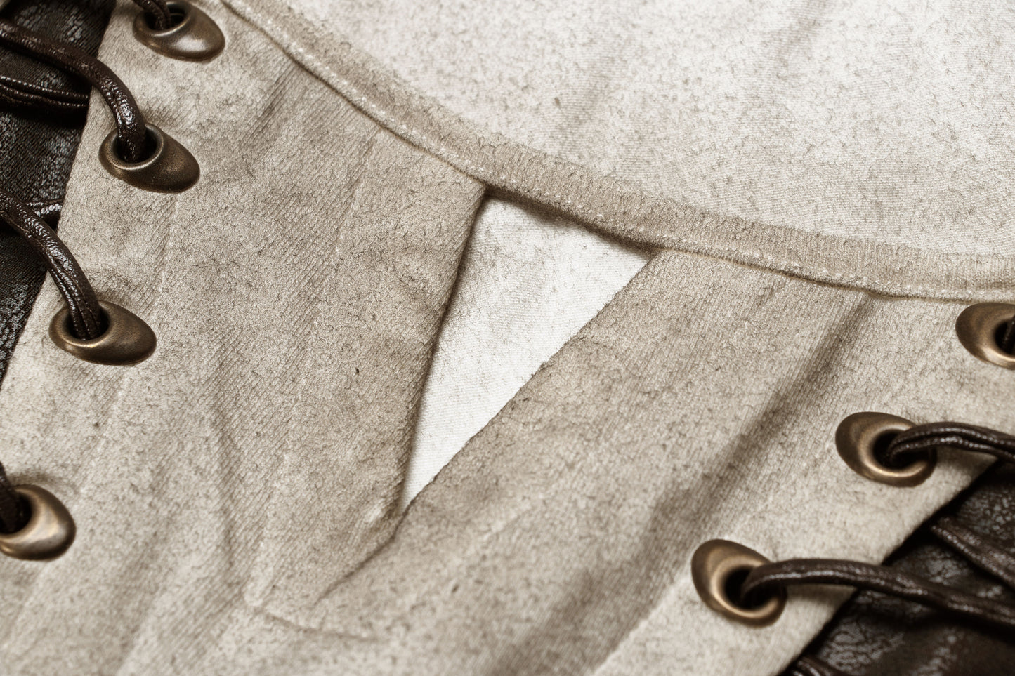 Never Can Tell Top Cream/Brown