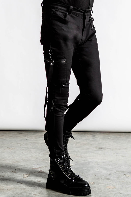Killstar Sonic Doom Jeans Black
