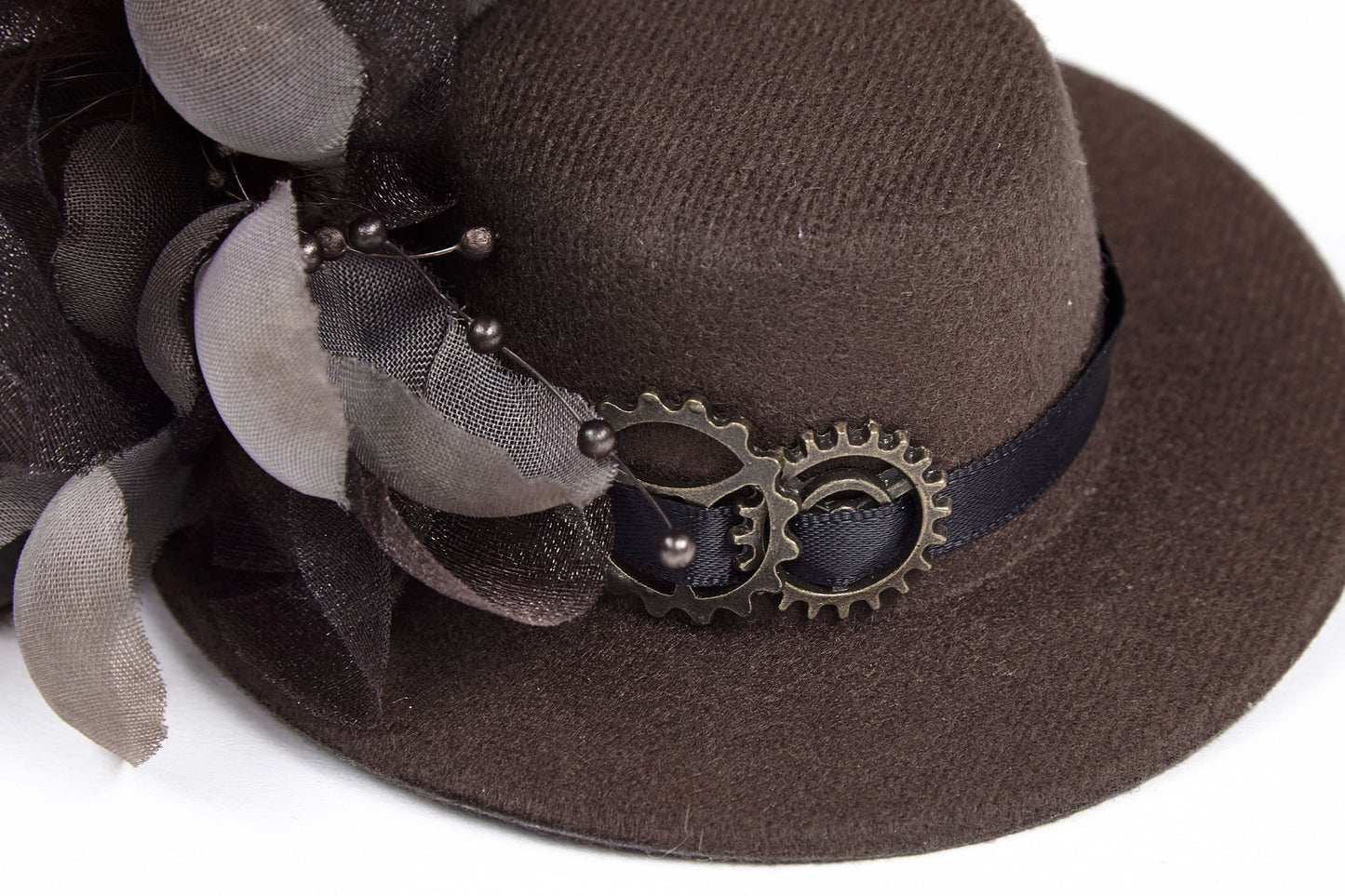 Mini Hat Fascinator Steampunk