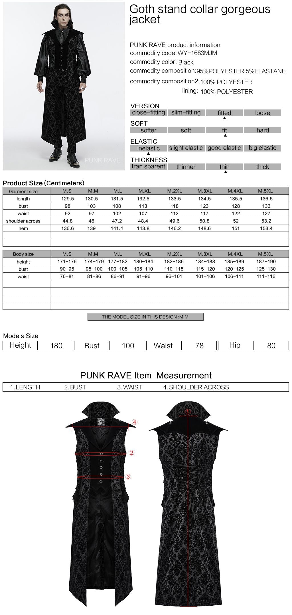 Dawning Long Waistcoat