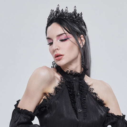 Black Ice Tiara Crown