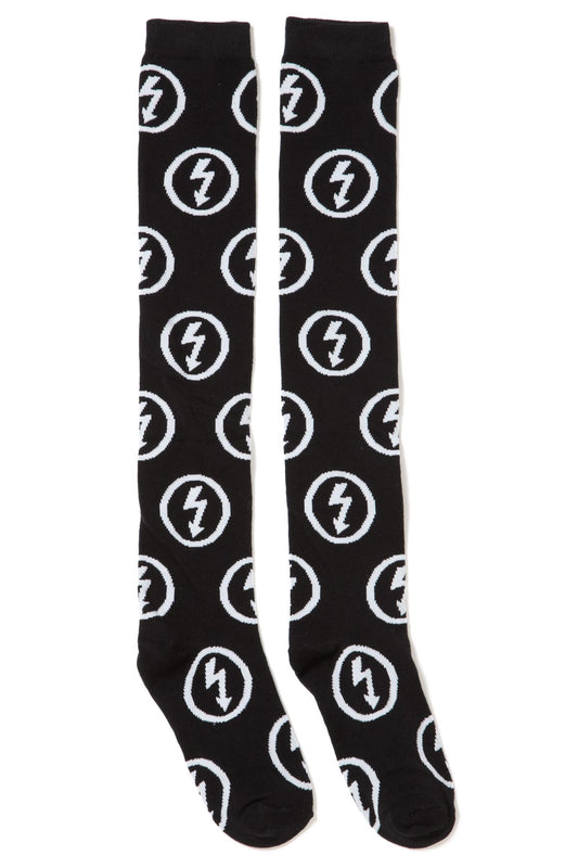 Killstar Bolt Superstar Long Socks