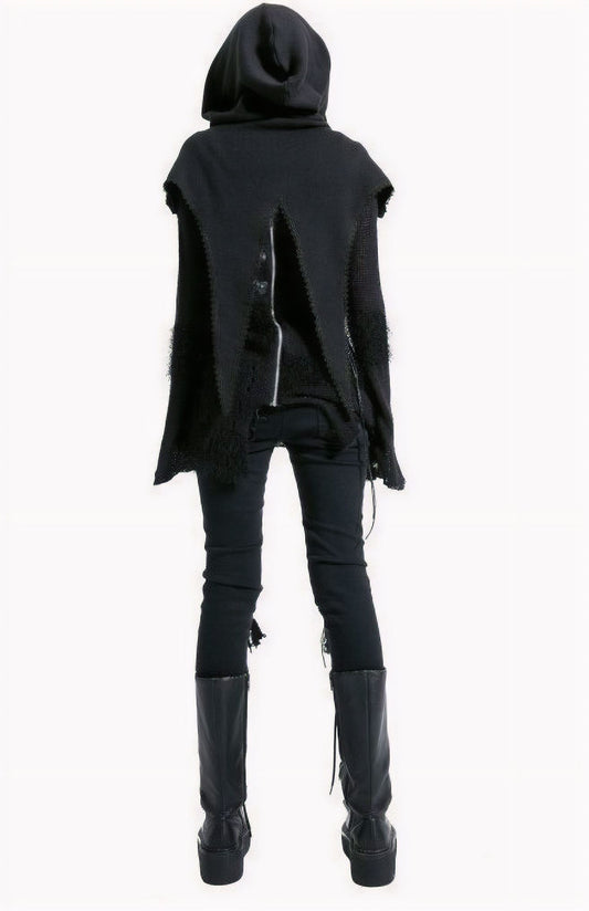 Black Fox Sjaal met Capuchon