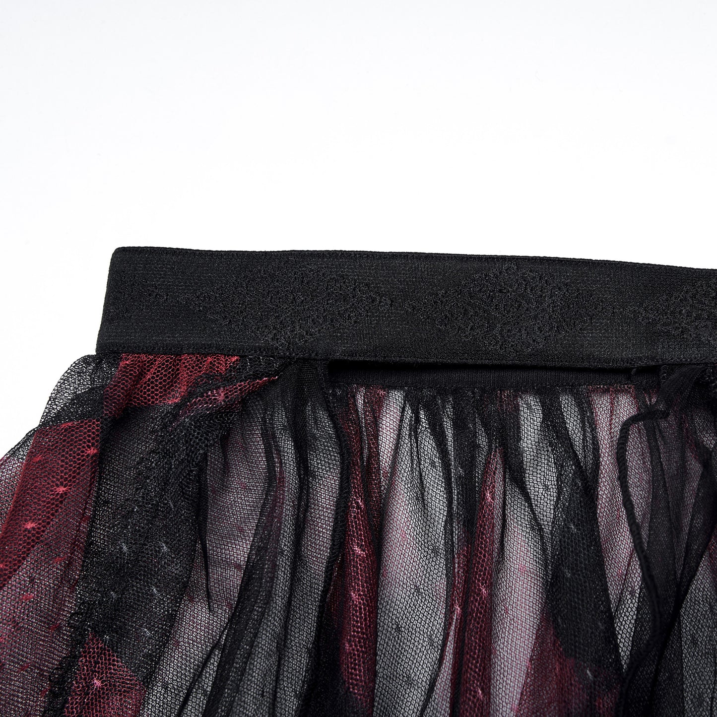 Message Overskirt Checkered