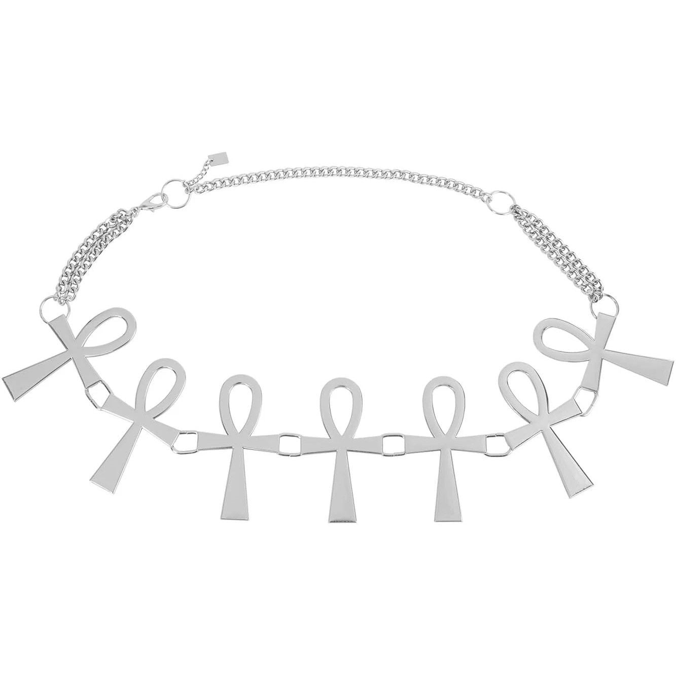 Killstar Xena Ankh Riem Zilver