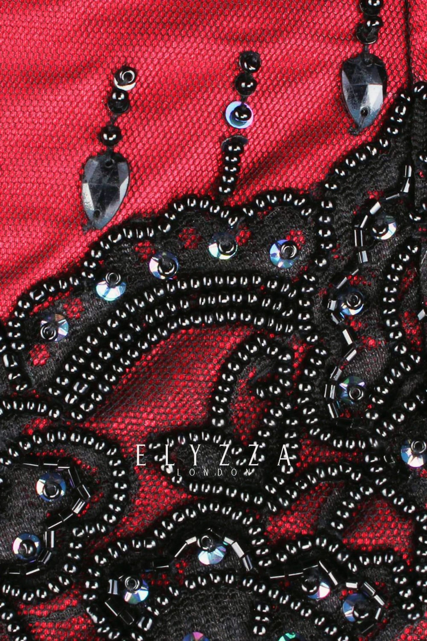 Couture Underbust Korset Rood