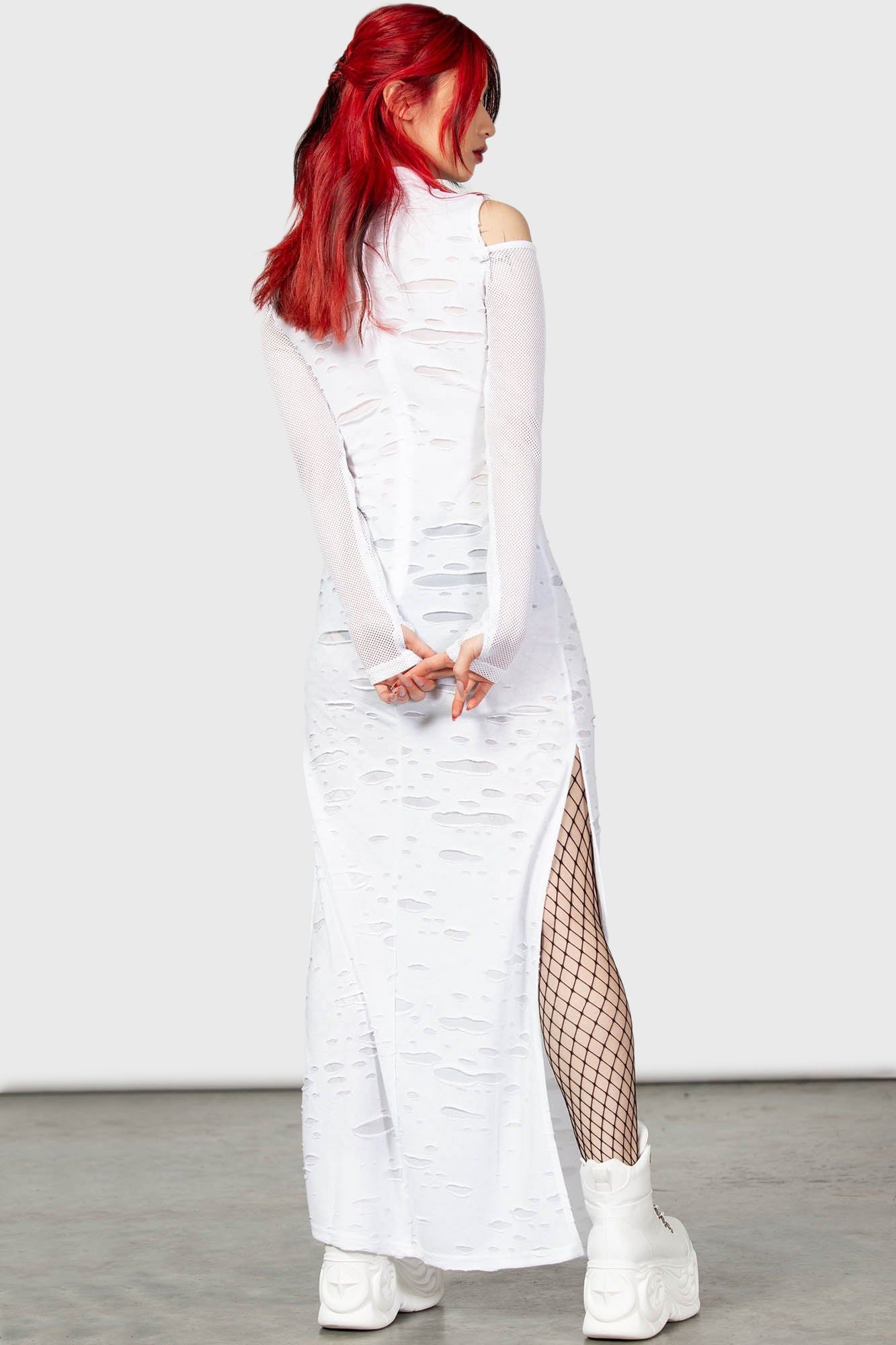 Biters Maxi Jurk Wit
