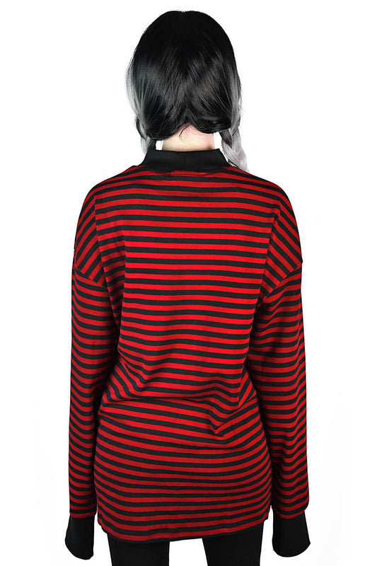 Killstar Ace Sweatshirt Blood
