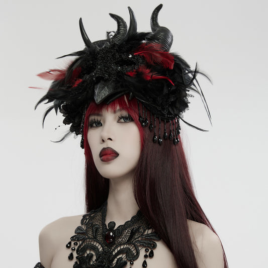 Masquerade Horned Headpiece