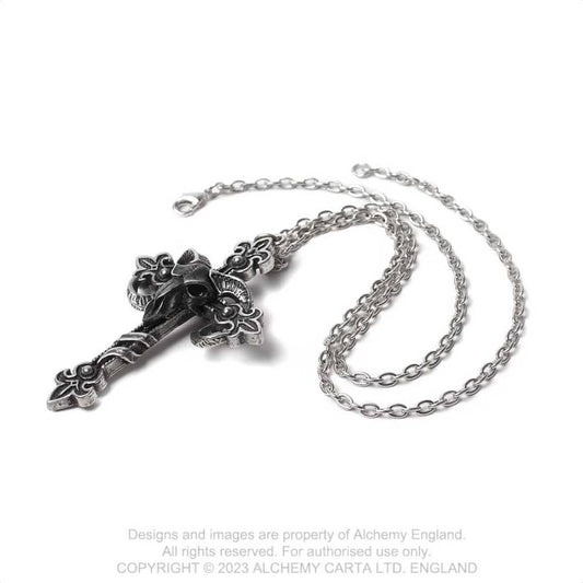 Cross of Baphomet Hanger - Halsketting