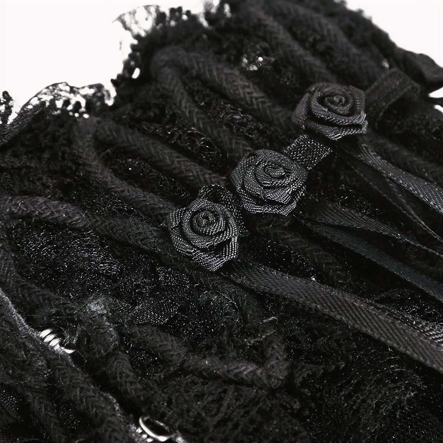 Black Roses Armbandjes - Halsband - Hoofdband LS-043
