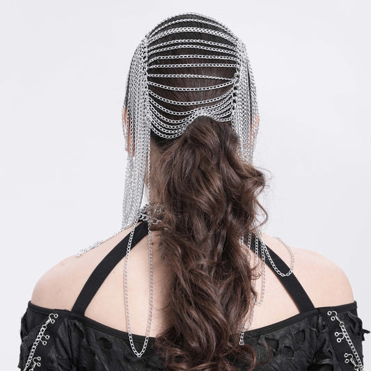 Skulls & Spikes Haar- of Bodychain