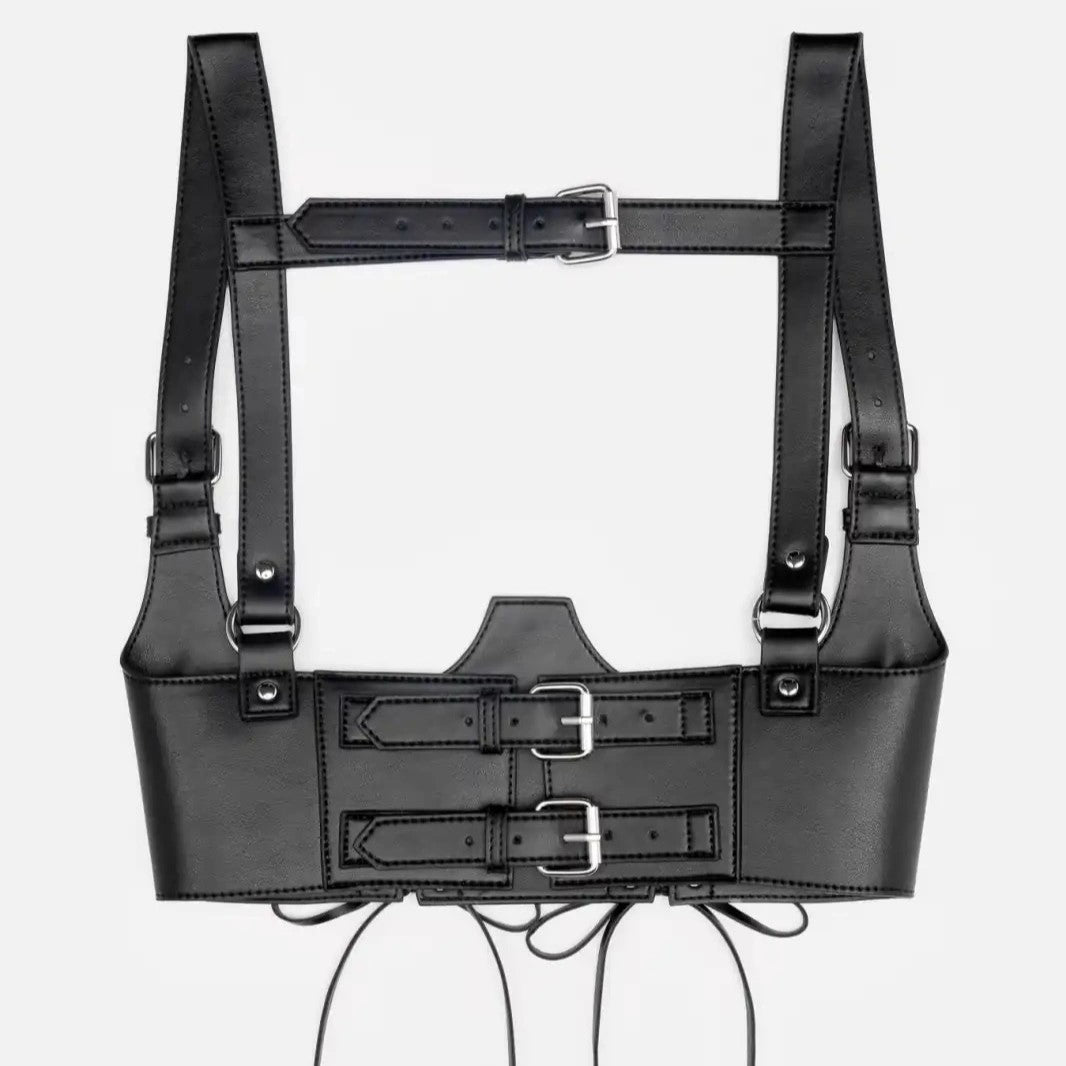 Restyle Helmlock Lace Up Harness