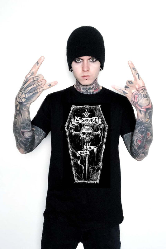 Lip Service Coffin T-shirt