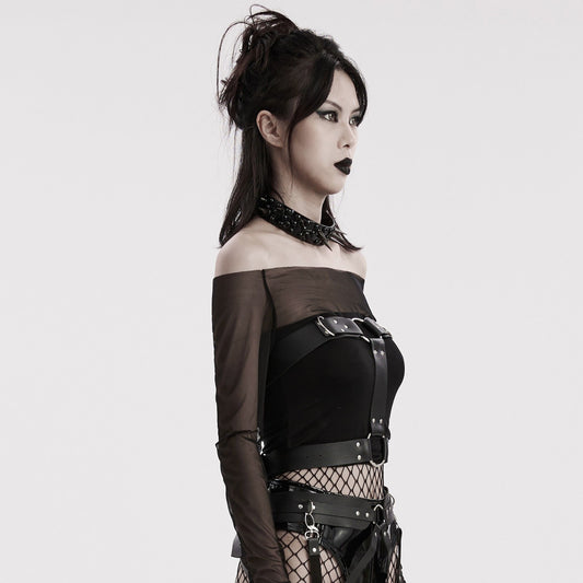 Haunt Me Harness Zwart