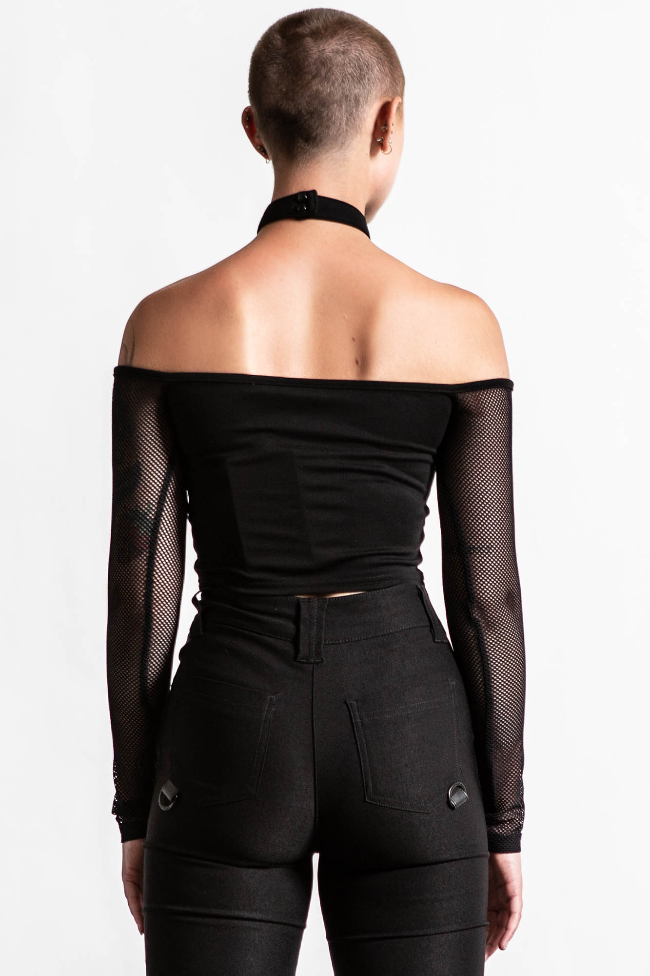 Killstar Nightcall Fishnet Top
