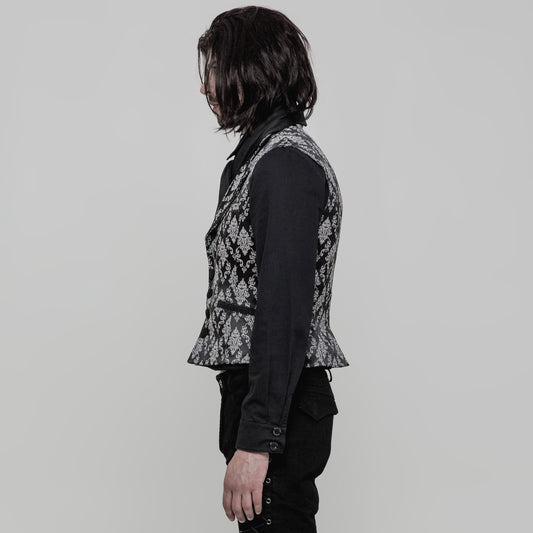 Helter-Skelter Gilet Zwart/Wit