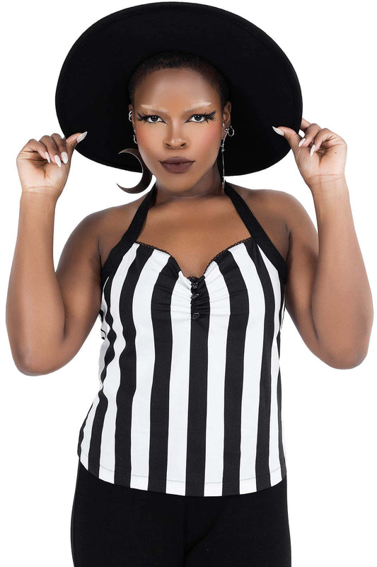 Killstar Little Deetz Halter Top