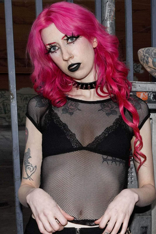 Killstar Wildchild Fishnet Top