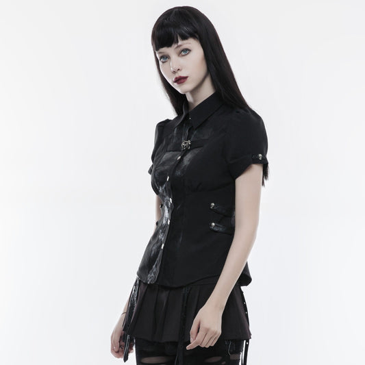 Punk Rave Pursuit Shirt Zwart