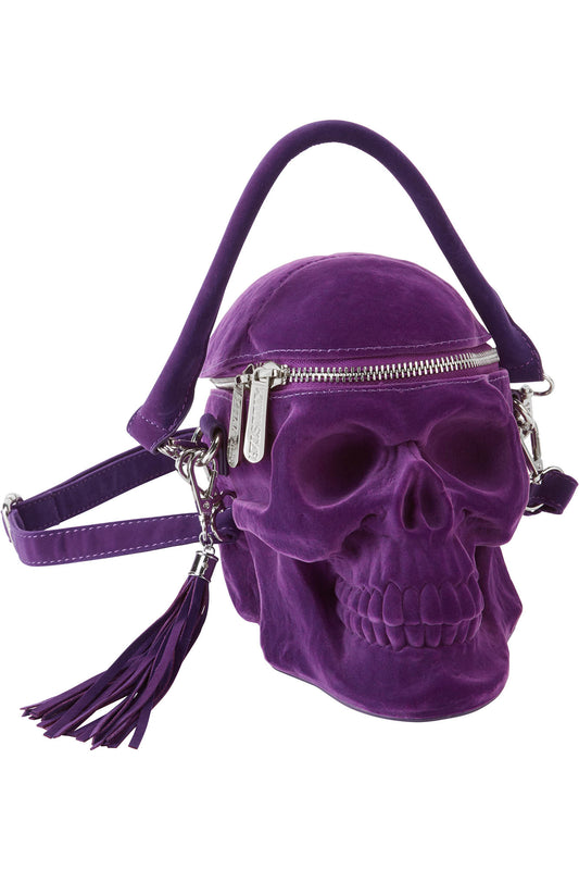 Grave Digger Skull Tas Plum