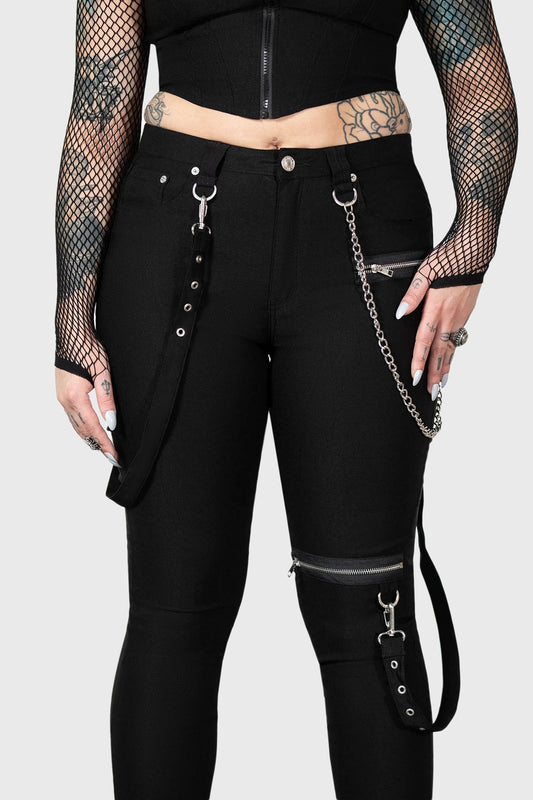 Killstar The Rave Skinny Broek