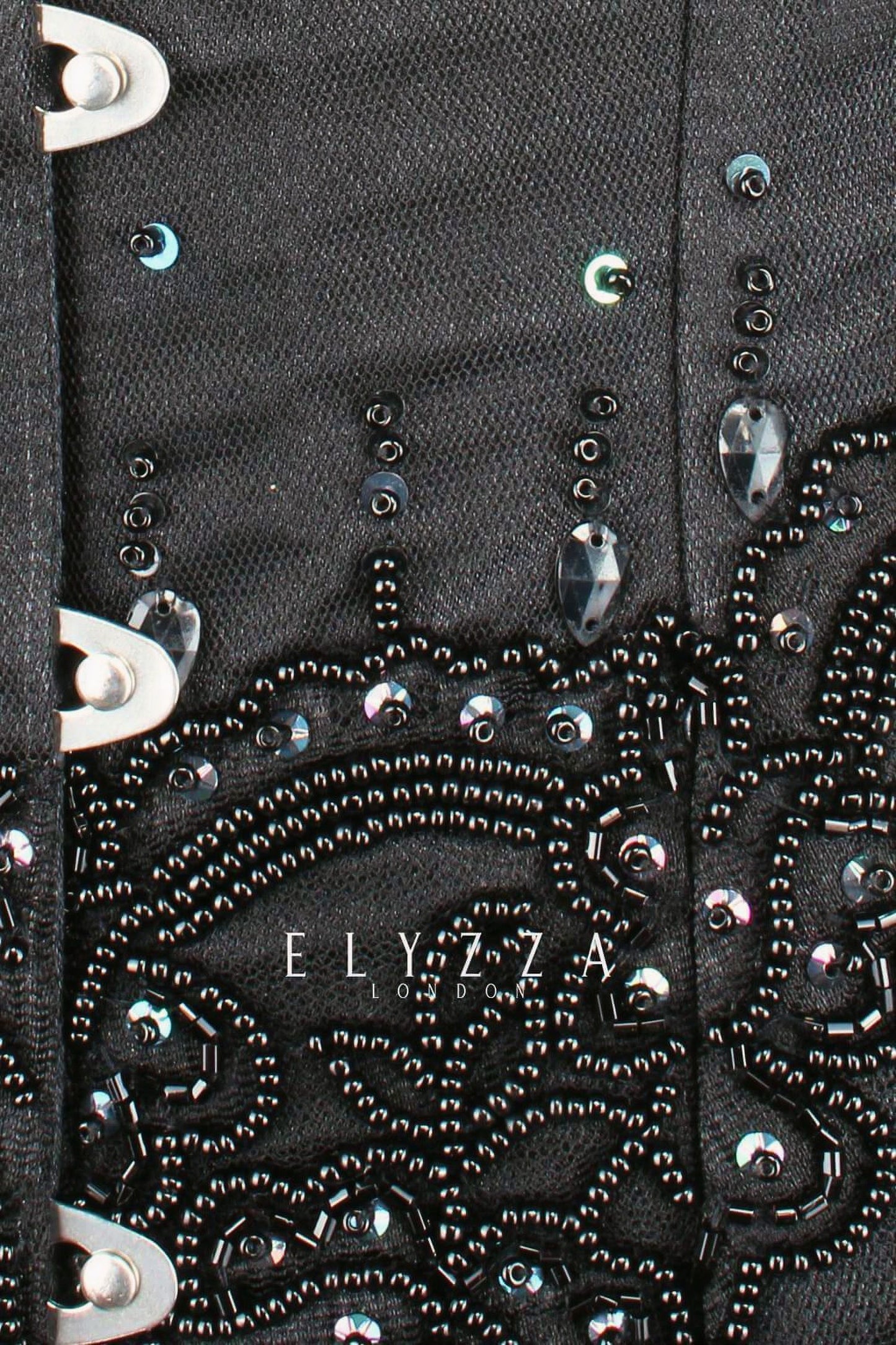 Couture Underbust-Korset Zwart