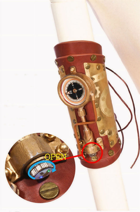 Steampunk Arm Guard Coffee