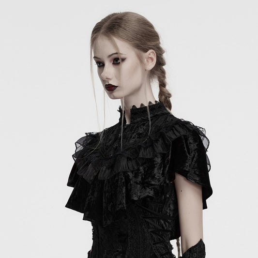 It's Gone Capelet Zwart