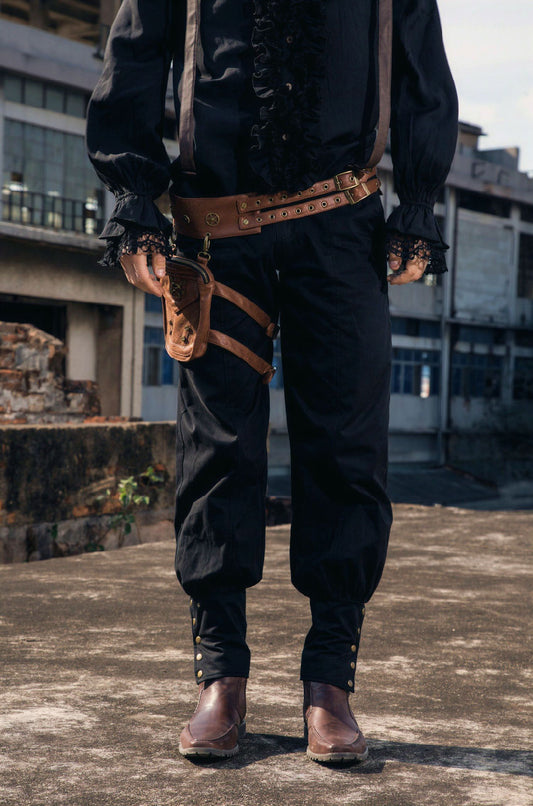 Steampunk Pocket Belt Heren