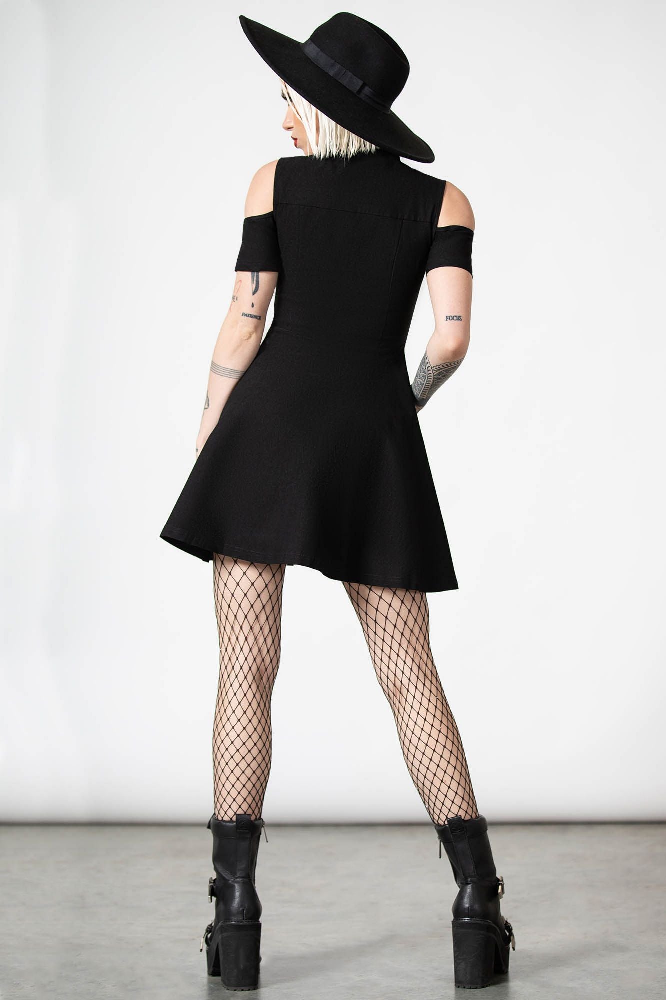 Killstar Cybermancy Zip Skater Dress